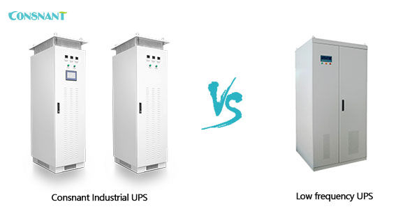 UPS Industrial Online VS UPS de Baixa Frequência