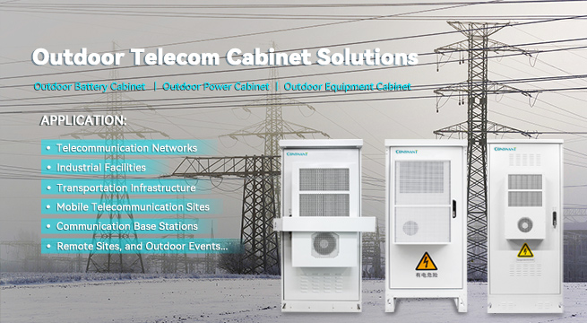 Soluções de gabinete de telecomunicações externas