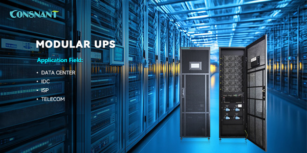 Aplicação Modular UPS Online em Data Center