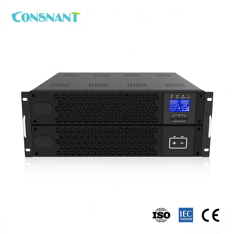 UPS on-line de alta frequência para montagem em rack 10 - 20KVA