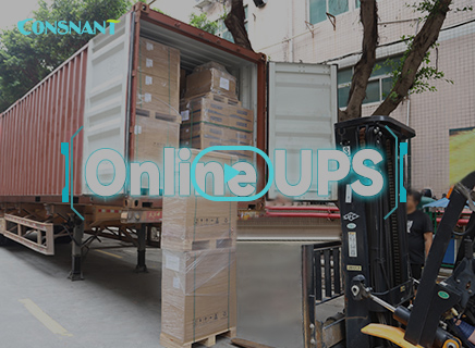 UPS on-line de alta frequência com entrega completa de 1-200 KVA
