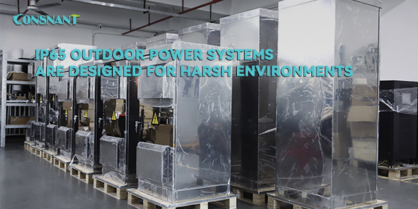 Os sistemas de alimentação externa IP65 são projetados para ambientes agressivos.